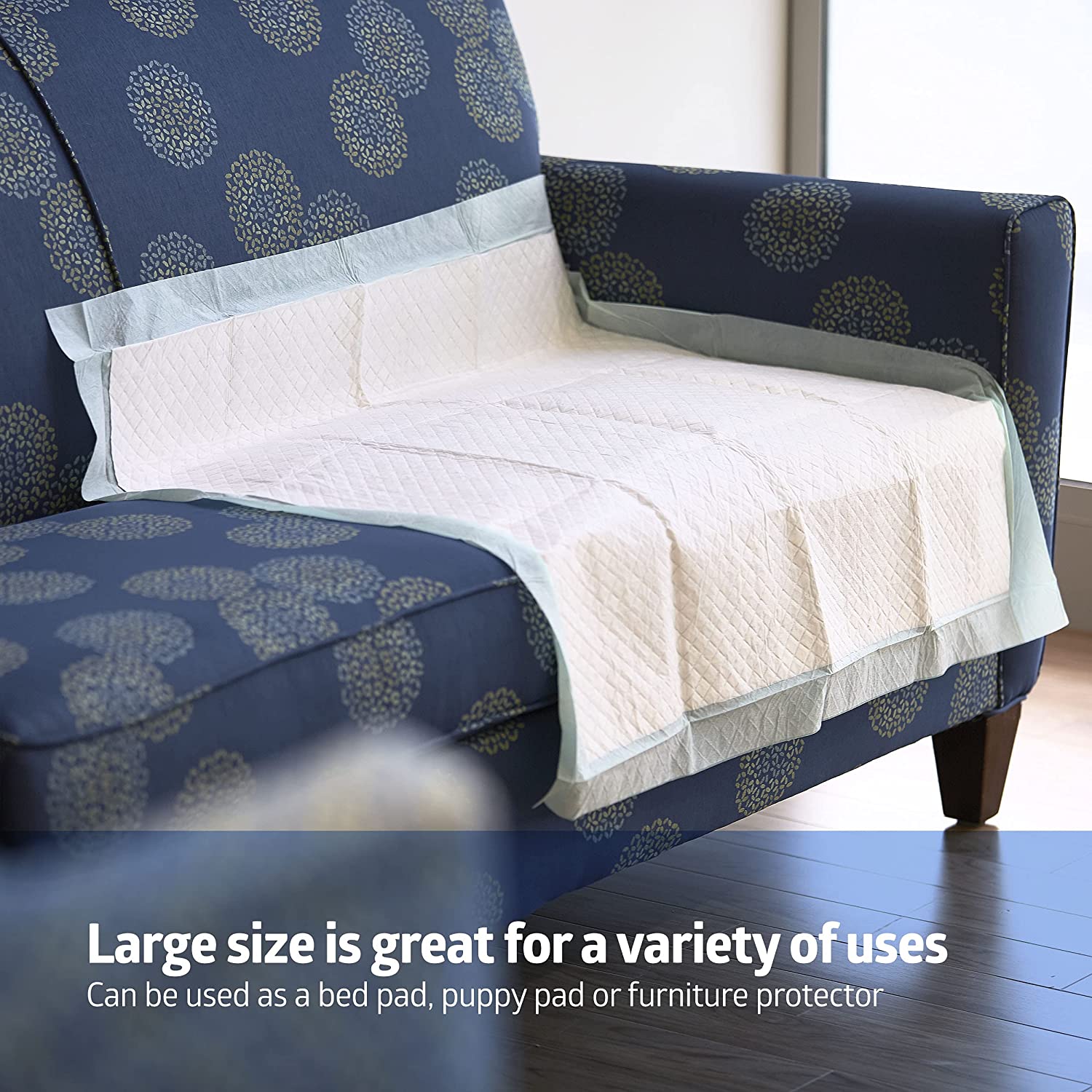 Medline Heavy Absorbency Quilted Bed Pads